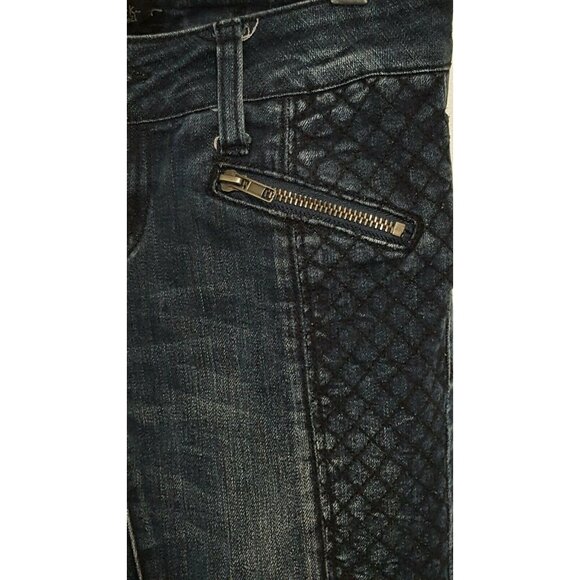 Twentyone Black Women's Jeans cotton blend Super Skinny Dark Wash Size 0 - Picture 12 of 12